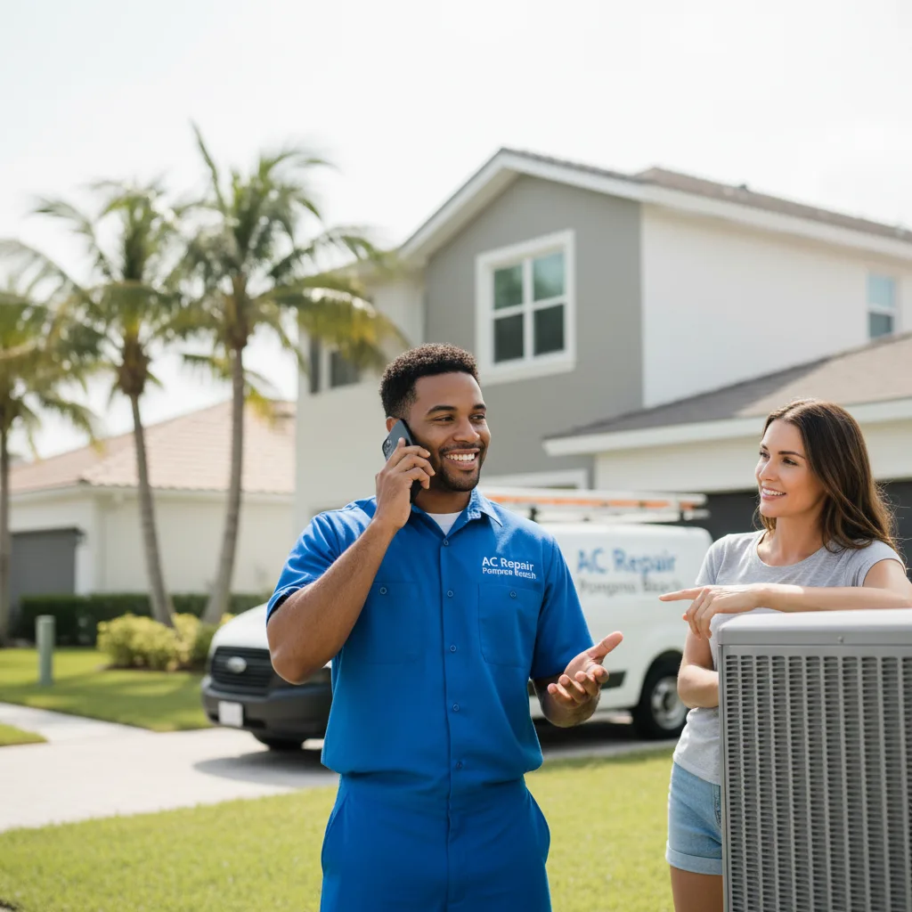 AC Repair Pompano Beach customer support in Mosheim